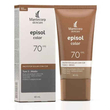 Mantecorp Skincare Episol Color Pele Oleosa FPS 70, imagem do produto