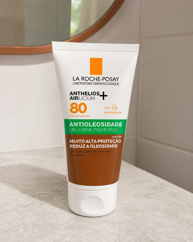 La Roche-Posay Anthelios Airlicium com Cor FPS 80